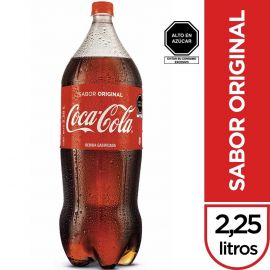 Gaseosa COCA COLA Botella 2.25L