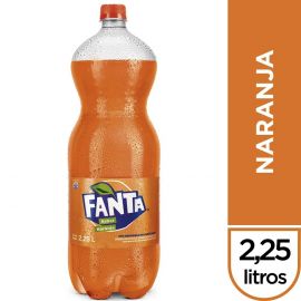 Gaseosa FANTA Naranja Botella 2.25L