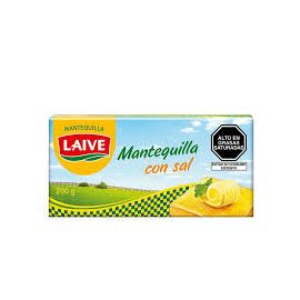 Mantequilla LAIVE Con Sal Barra 200 g