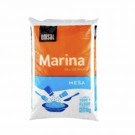 Sal EMSAL Marina Mesa Bolsa 1Kg