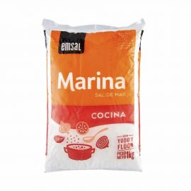 Sal EMSAL Marina Cocina Bolsa 1Kg